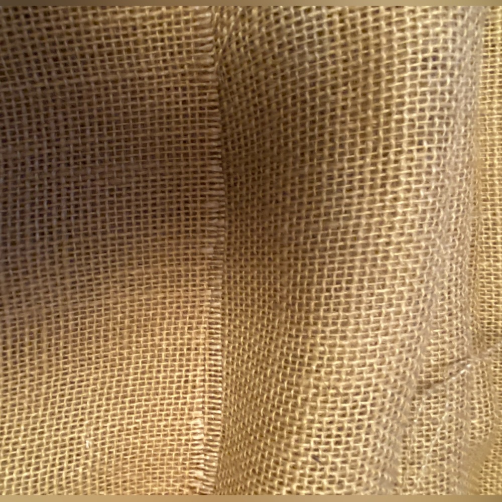 Burlap. Over 9 yards 44” wide